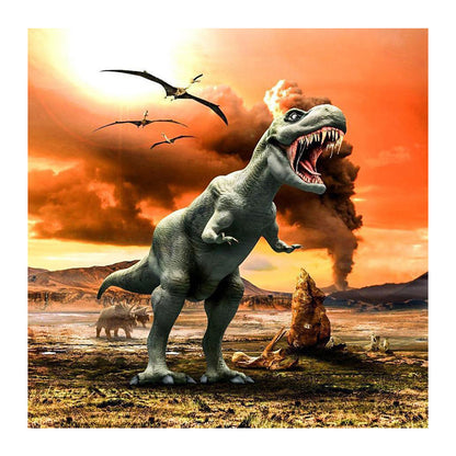 Tyrannosaurus Rex - Full Square Drill Diamond Painting 30*30CM