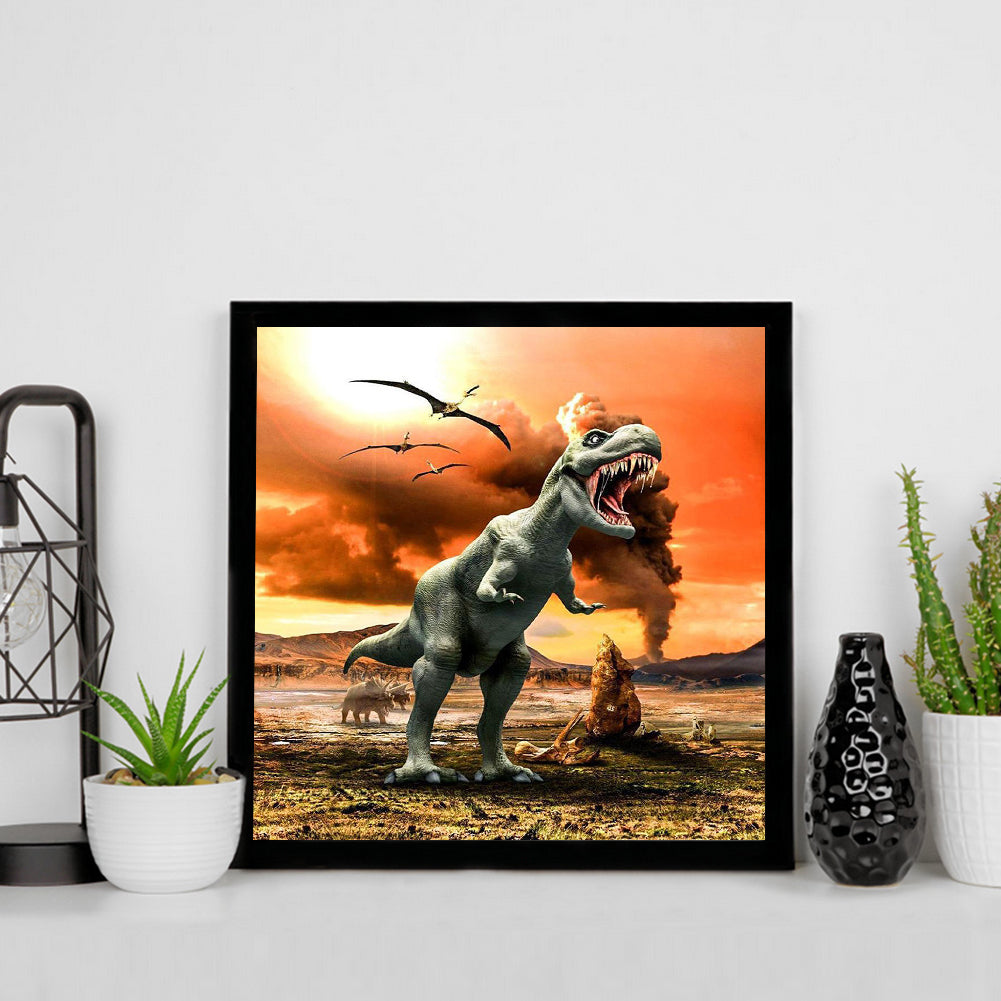 Tyrannosaurus Rex - Full Square Drill Diamond Painting 30*30CM