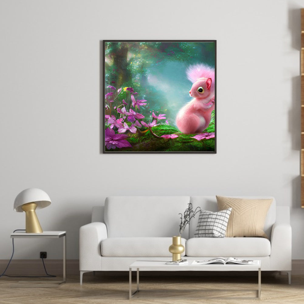 Cute Chipmunk - Full Round Drill Diamond Painting 30*30CM