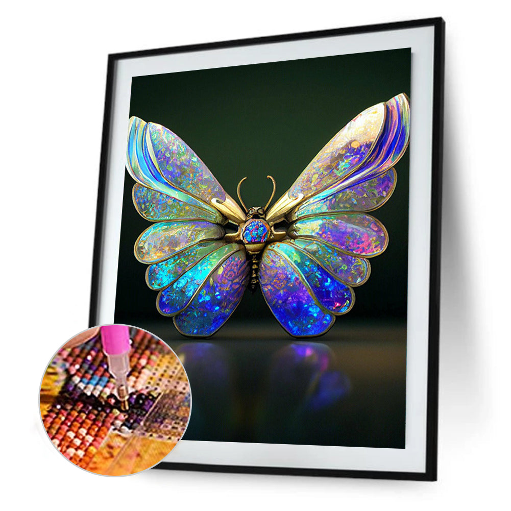 Elf Butterfly - Full Round Drill Diamond Painting 30*40CM