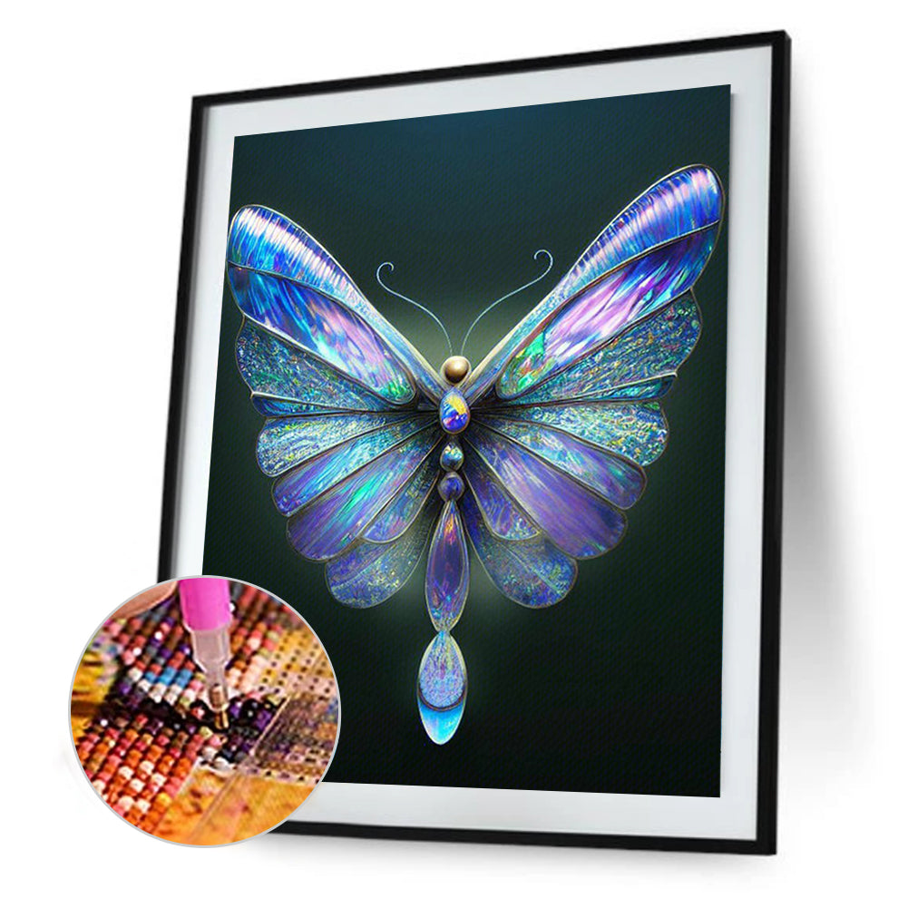 Elf Butterfly - Full Round Drill Diamond Painting 30*40CM