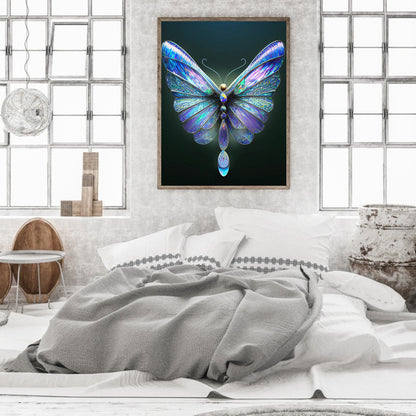 Elf Butterfly - Full Round Drill Diamond Painting 30*40CM