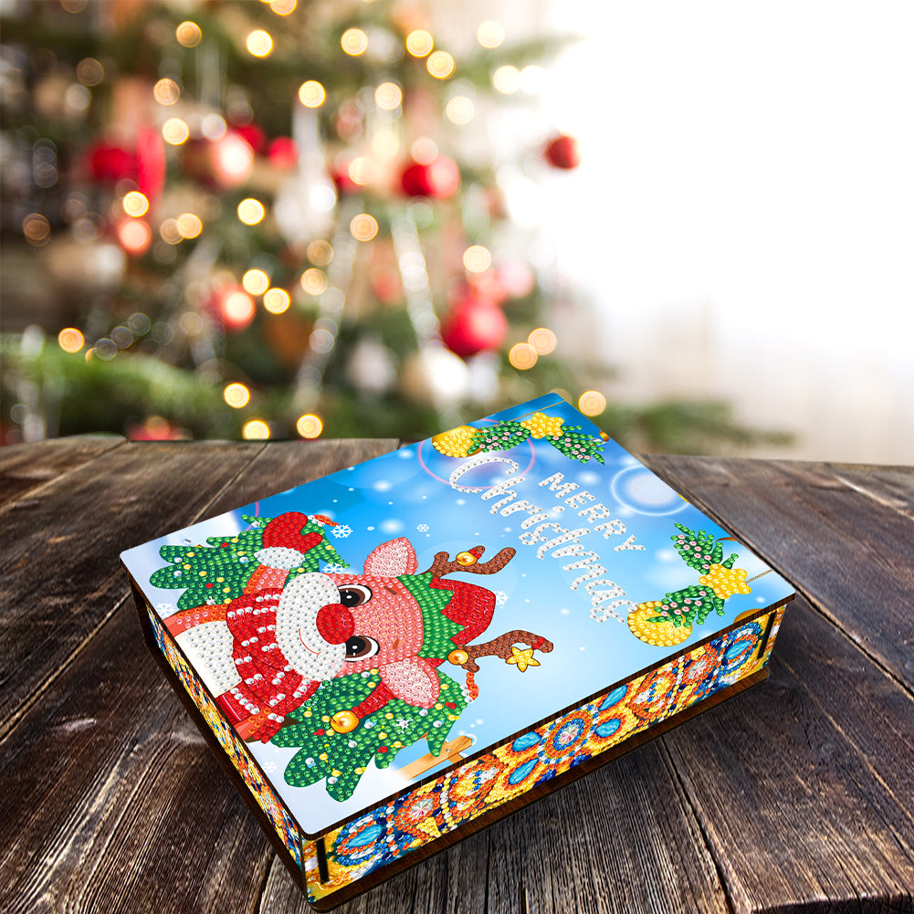 DIY Candy Storage Container Party Favors with Lids Storage Tank for Xmas Holiday