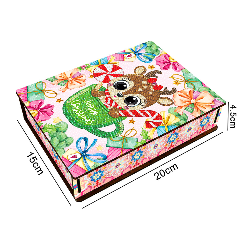 DIY Candy Storage Container Party Favors with Lids Storage Tank for Xmas Holiday