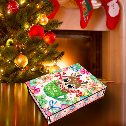 DIY Candy Storage Container Party Favors with Lids Storage Tank for Xmas Holiday