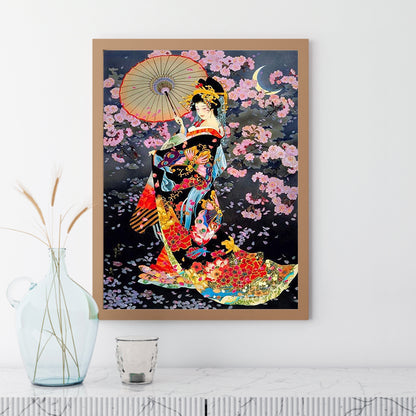 Kimono Girl - Full Square Drill Diamond Painting 30*40CM