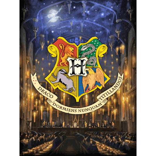 Harry Potter Academy Badge - Full Square Drill Diamond Painting 30*40CM