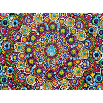 Mandala Pattern - Crystal Drill Diamond painting 40*30CM