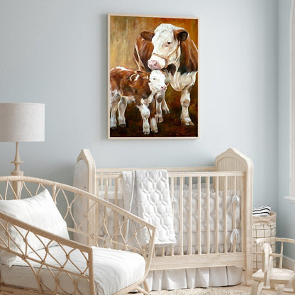 Bull - Full Round Drill Diamond Painting 40*50CM