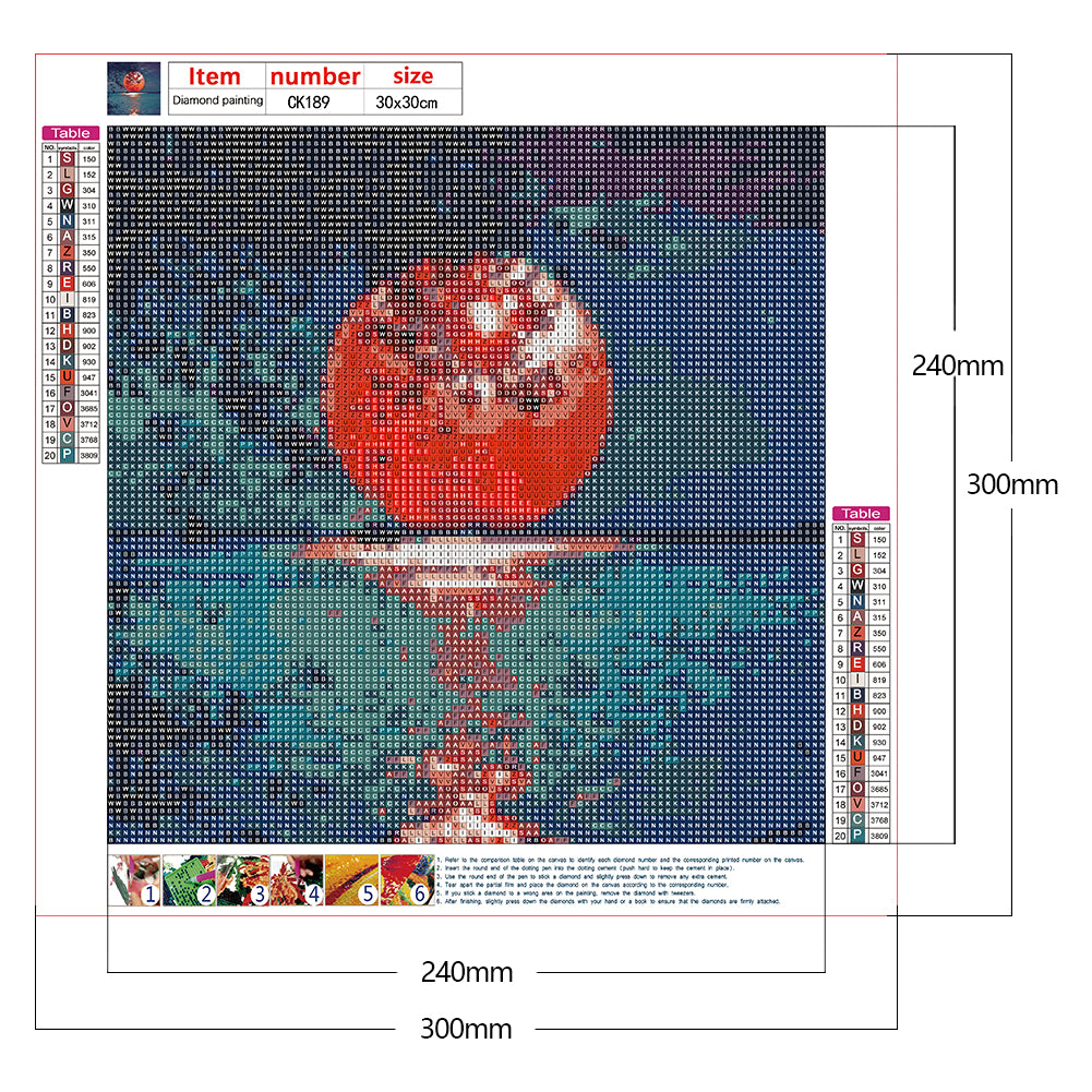 Sunset Sunset - Full Square Drill Diamond Painting 30*30CM