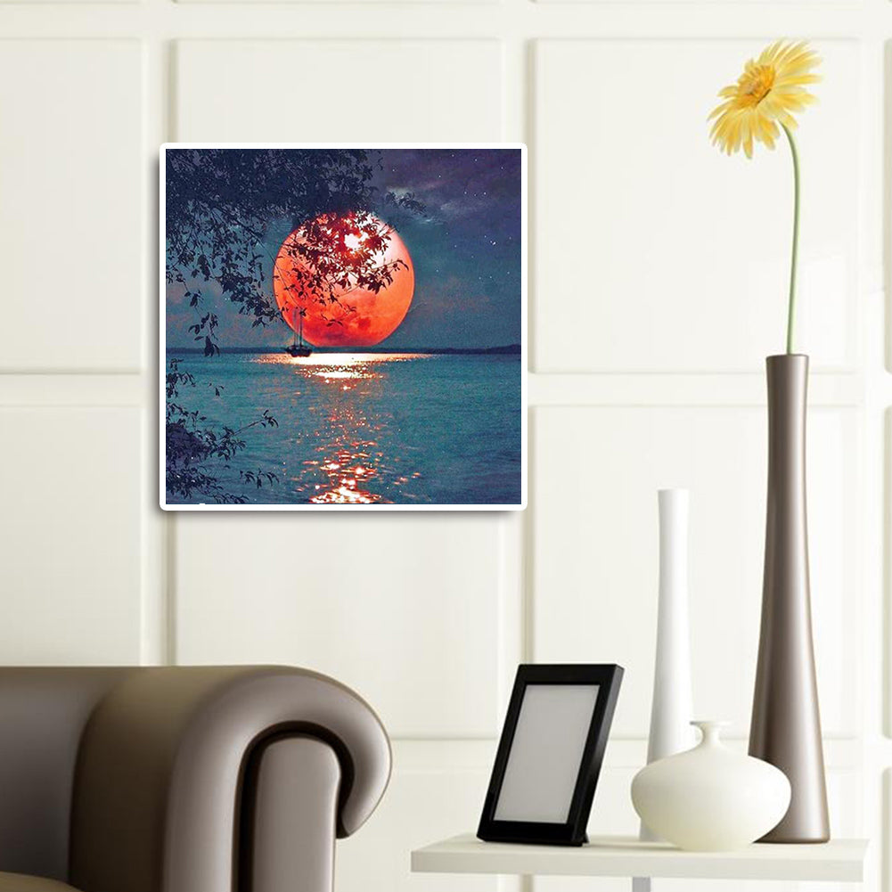 Sunset Sunset - Full Square Drill Diamond Painting 30*30CM