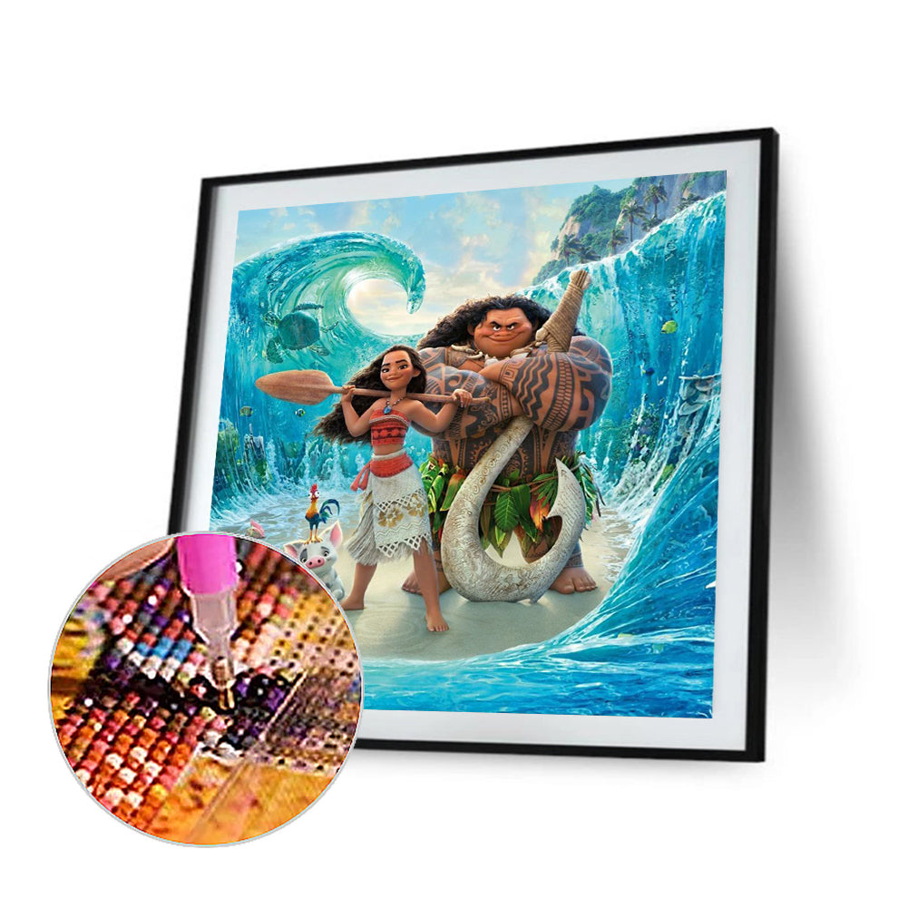 Pocahontas - Full Square Drill Diamond Painting 30*30CM