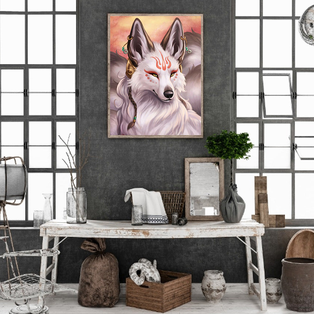 Fox - Full Square Drill Diamond Painting 30*40CM