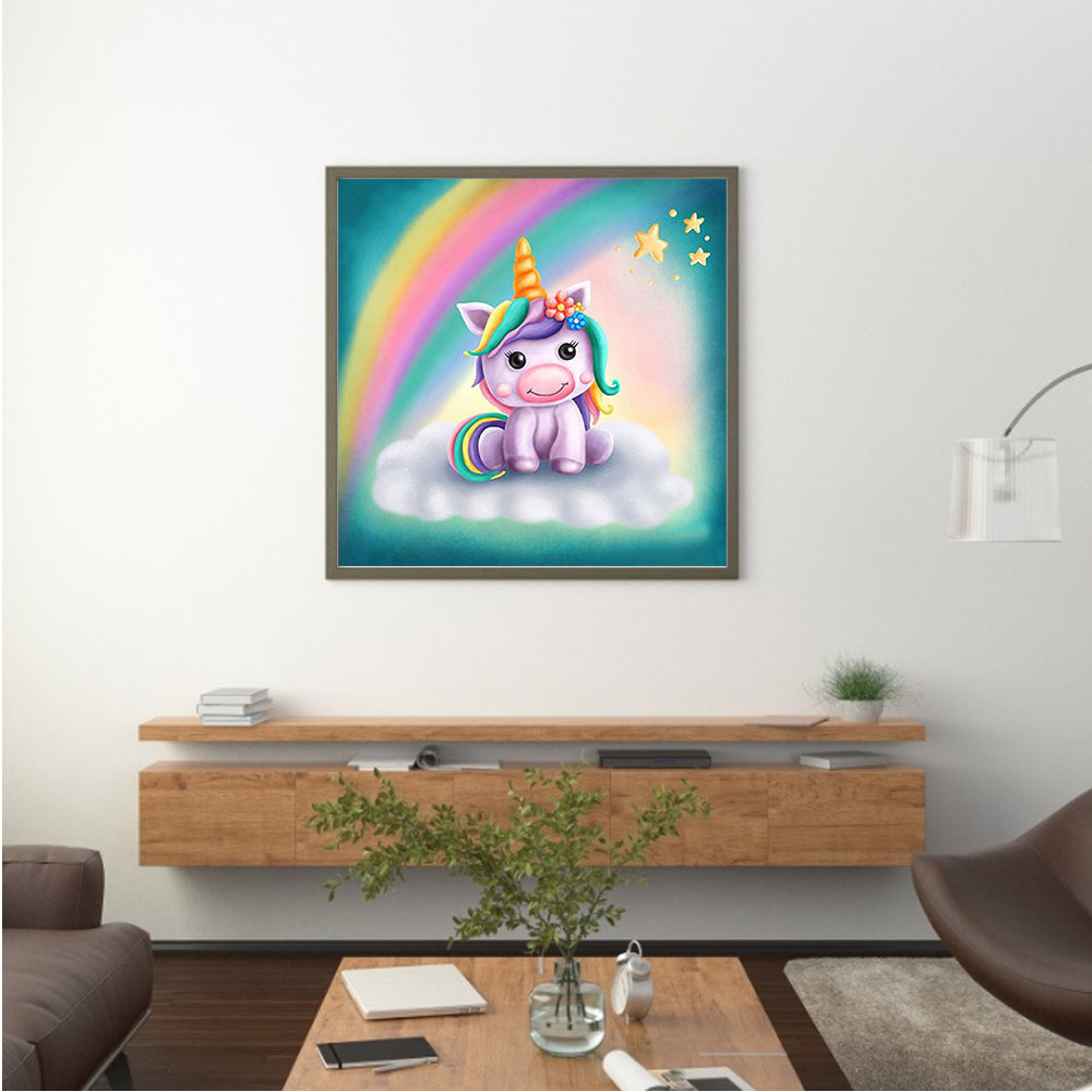 Unicorn - Full Square Drill Diamond Painting 30*30CM