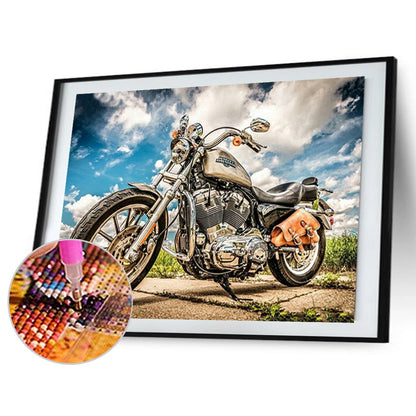 Motorcycle - Full Square Drill Diamond Painting 40*30CM