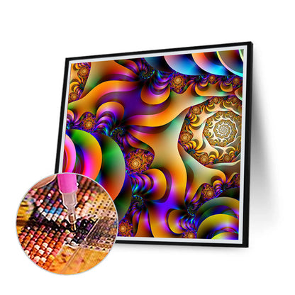 Fractal Art - Full Round Drill Diamond Painting 40*40CM