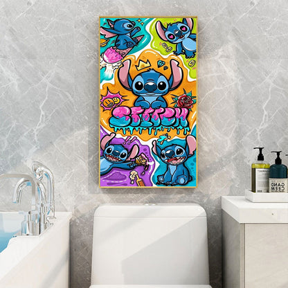 Cartoon Stitch - Full Round Drill Diamond Painting 40*80CM