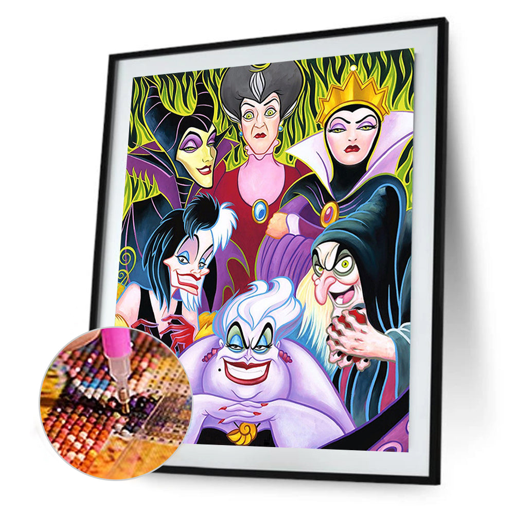 Evil Queen - Full Round Drill Diamond Painting 40*50CM