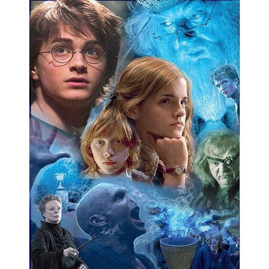 Harry Potters - Full Round Drill Diamond Painting 40*50CM