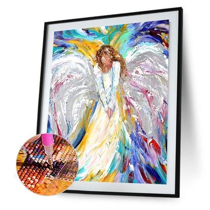 Winged Angel - Full Round Drill Diamond Painting 40*50CM