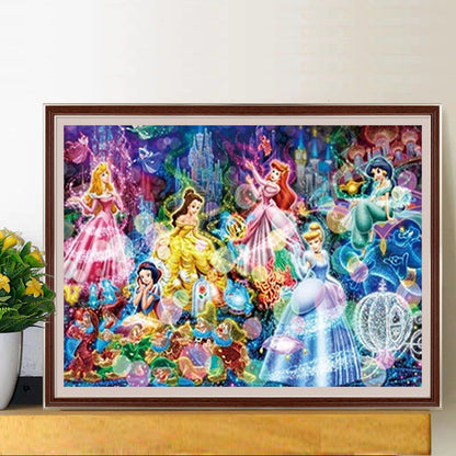 Disney Princess - Full Round Drill Diamond Painting 50*40CM