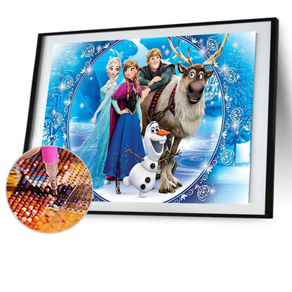 Frozen - Full Round Drill Diamond Painting 50*40CM