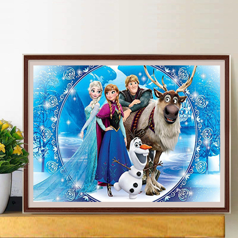 Frozen - Full Round Drill Diamond Painting 50*40CM