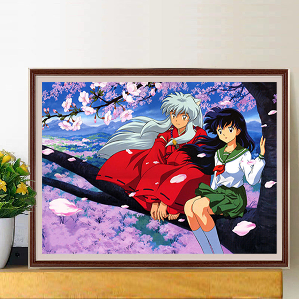 Inuyasha - Full Round Drill Diamond Painting 50*40CM