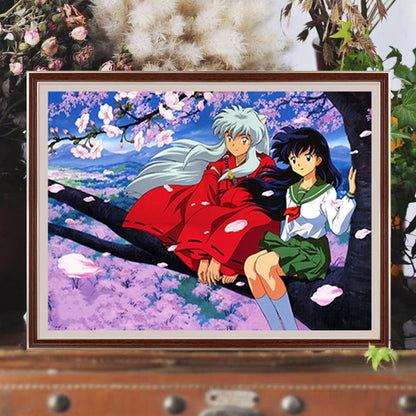 Inuyasha - Full Round Drill Diamond Painting 50*40CM