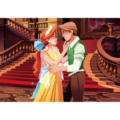 Disney Princess And Prince - Full Round Drill Diamond Painting 40*30CM