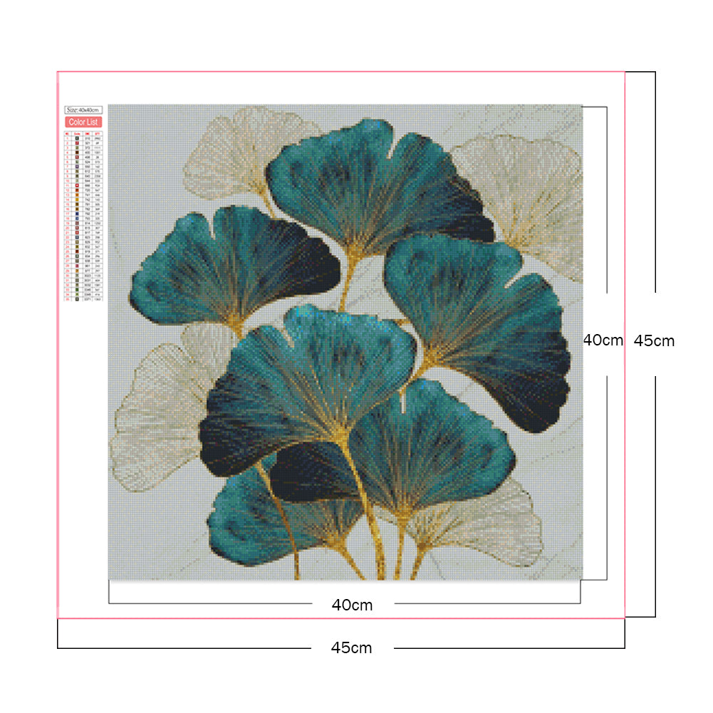 Ginkgo Biloba - Full Square Drill Diamond Painting 40*40CM