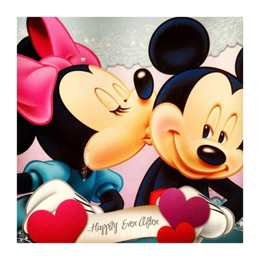 Mickey And Minnie - Full Square Drill Diamond Painting 40*40CM