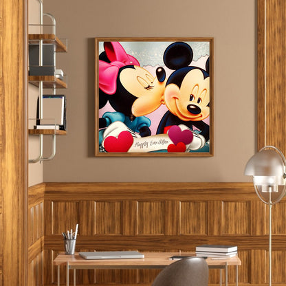 Mickey And Minnie - Full Square Drill Diamond Painting 40*40CM