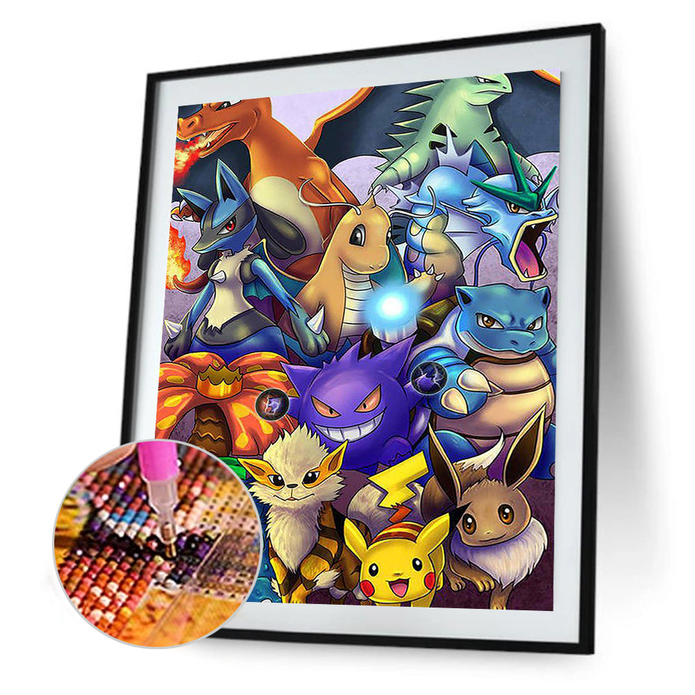 Pokemon - Full Square Drill Diamond Painting 40*50CM