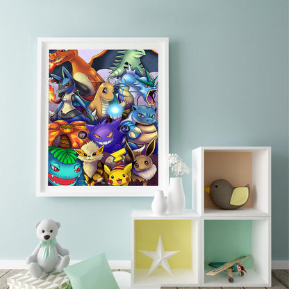 Pokemon - Full Square Drill Diamond Painting 40*50CM