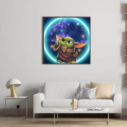 Aperture Yoda - Full Round Drill Diamond Painting 40*40CM