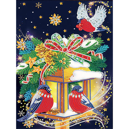 Christmas Atmosphere - Special Shaped Drill Diamond Painting 30*40cm