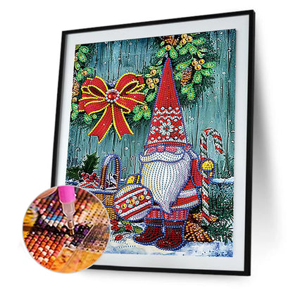 Christmas Atmosphere - Special Shaped Drill Diamond Painting 30*40cm