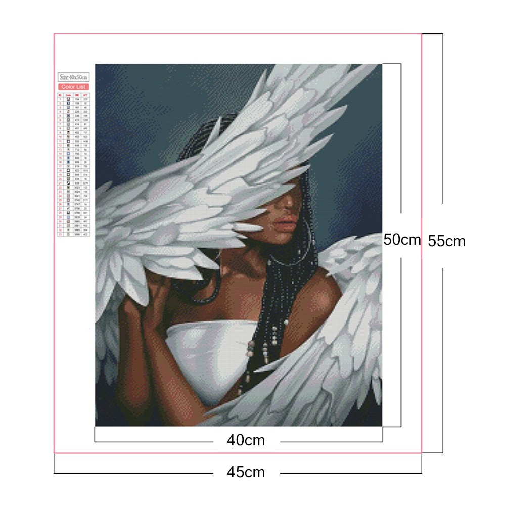 Angel Girl - Full Square Drill Diamond Painting 40*50CM