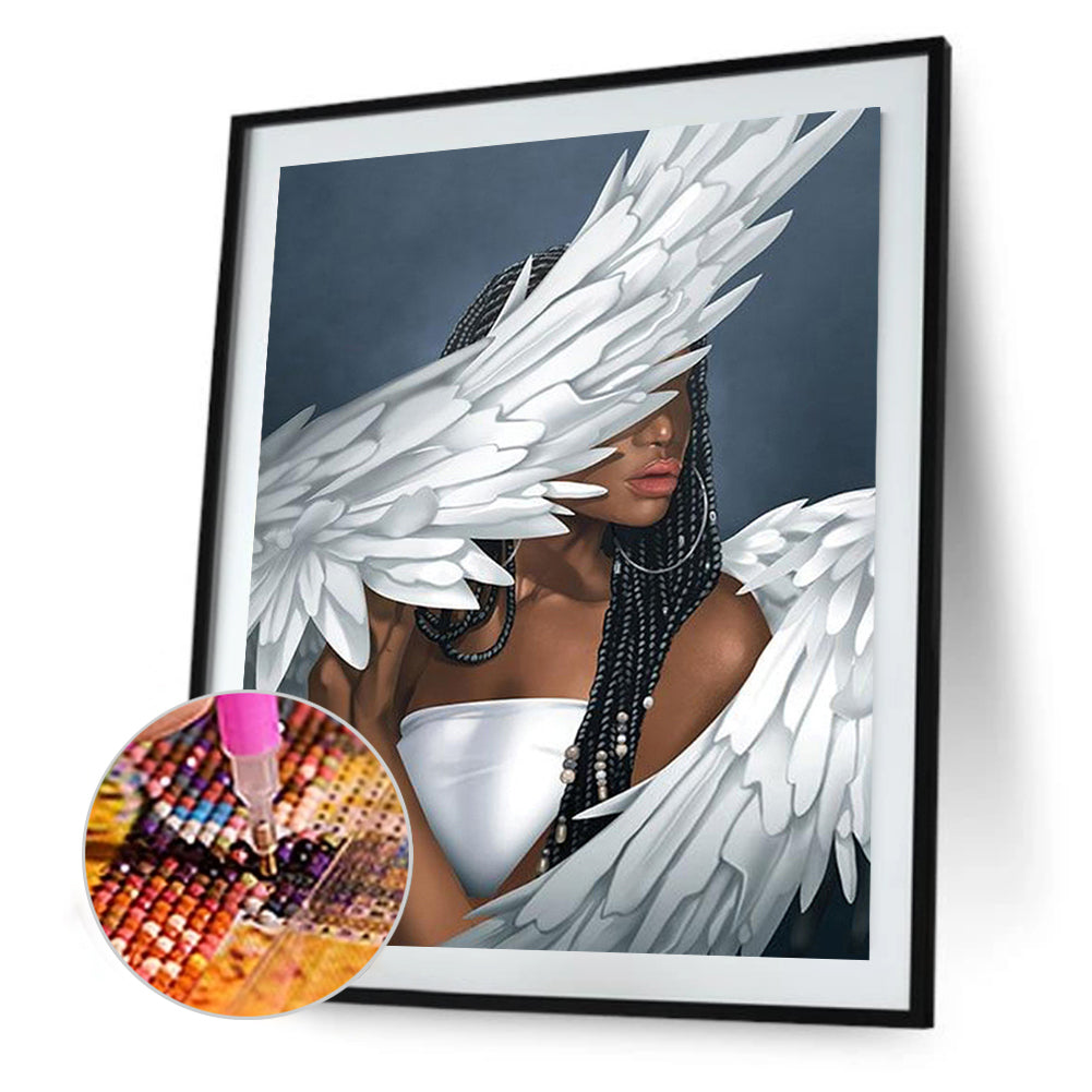 Angel Girl - Full Square Drill Diamond Painting 40*50CM