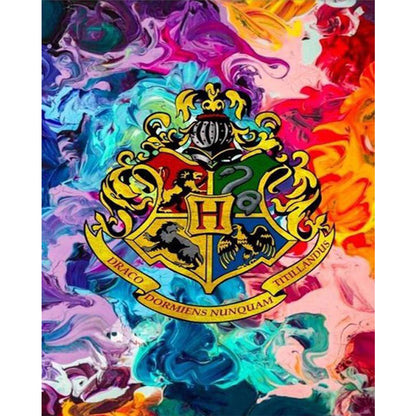 Harry Potter Academy Badge - Full Square Drill Diamond Painting 40*50CM