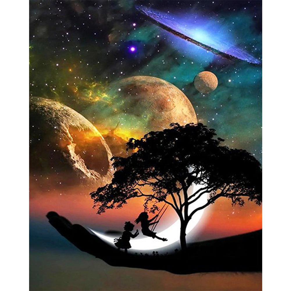 Romantic Night - Full Square Drill Diamond Painting 40*50CM
