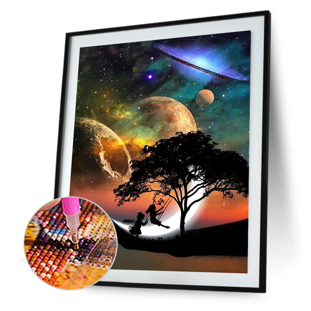 Romantic Night - Full Square Drill Diamond Painting 40*50CM