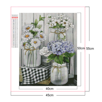 Bouquet - Full Square Drill Diamond Painting 40*50CM