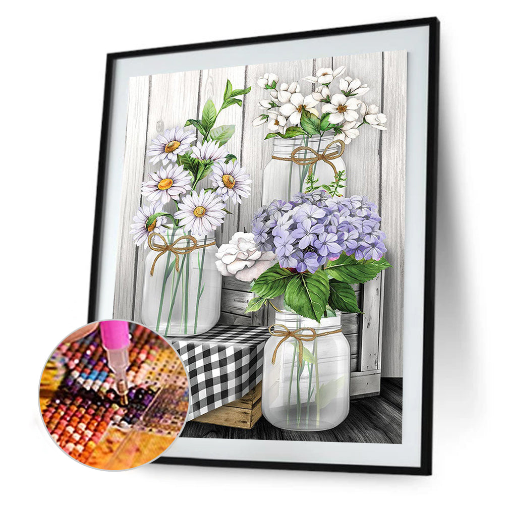 Bouquet - Full Square Drill Diamond Painting 40*50CM