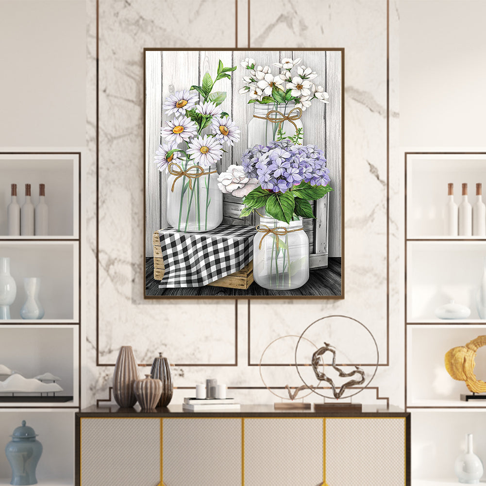 Bouquet - Full Square Drill Diamond Painting 40*50CM