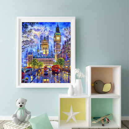 Paris Street - Full Square Drill Diamond Painting 40*50CM