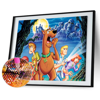 Scooby Doo - Full Square Drill Diamond Painting 50*40CM