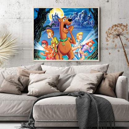 Scooby Doo - Full Square Drill Diamond Painting 50*40CM