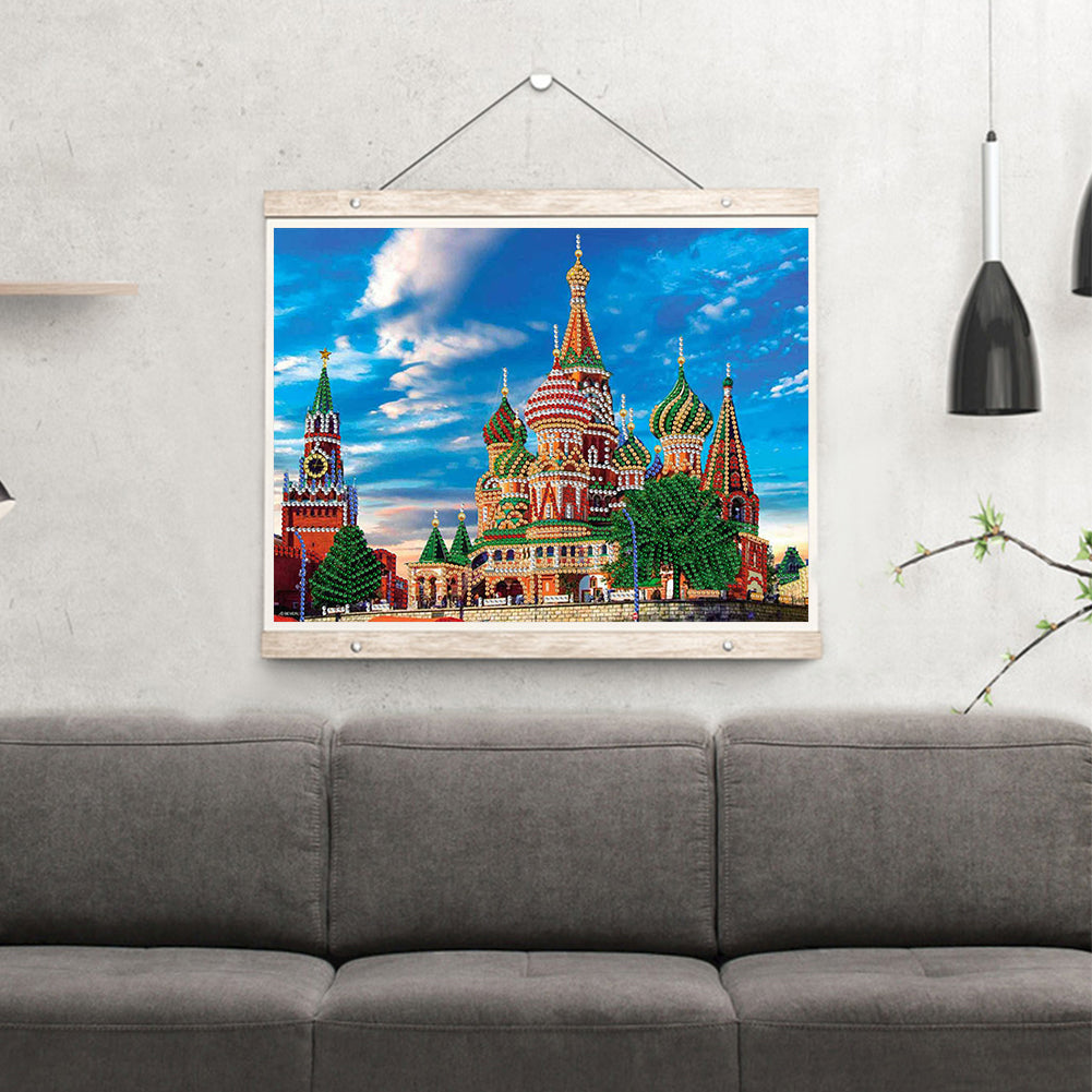 Basil'S Ascension Cathedral - Special Shaped Drill Diamond Painting 40*30CM